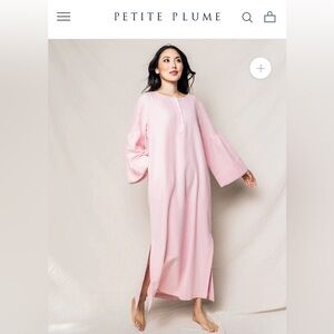 Petite Plume flannel Seraphine nightgown / never worn